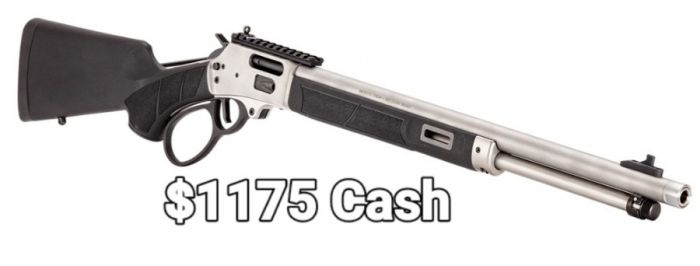 S&amp;W MODEL1854 44MAG STAINLESS LEVER $1175