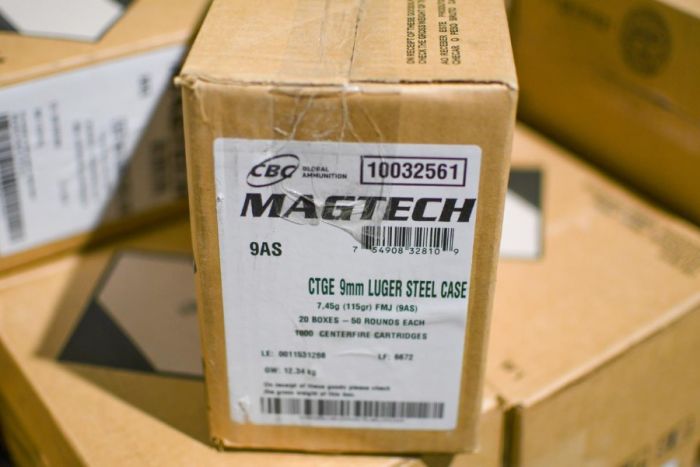 Magtech Steel Case 9mm Luger 115 Gr FMJ 1000rds  