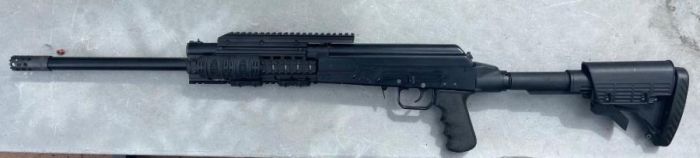 Saiga 12 semi auto w 20rd drum and five 10 rd mags