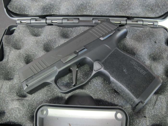 SIG P365X, 3.1&quot;B,NT STS, 9MM, 2-12 , OR, MS, 18OZ.