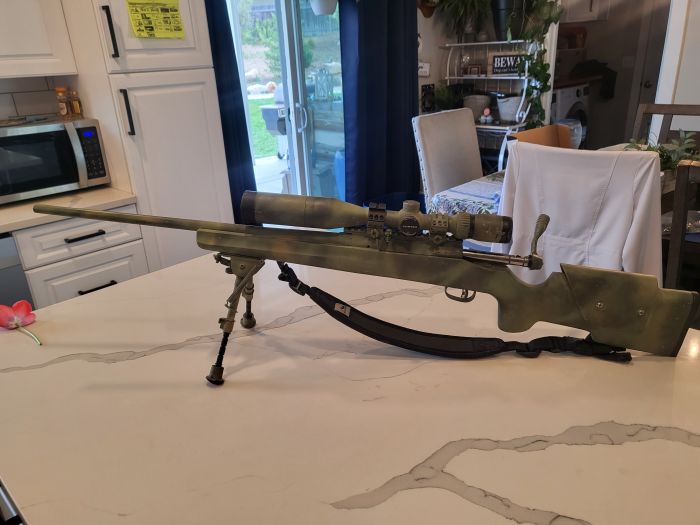 Savage 243 win rifle setup. Ready to hunt! 