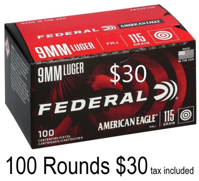$30 100 rounds