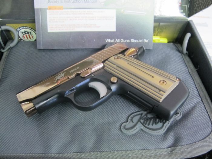 KIMBER MICRO 9 ROSE GOLD, 2 TONE, 3.15&quot;B, NT STS