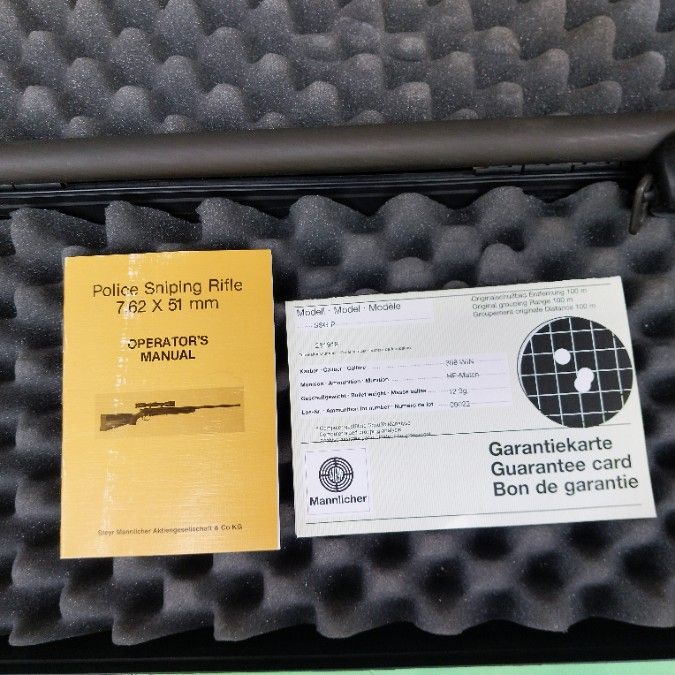 Steyr-Mannlicher SSG 69P2 Precision/Sniper Rifle