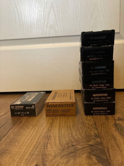 40 S&amp;W Handgun Ammunition 389 rounds