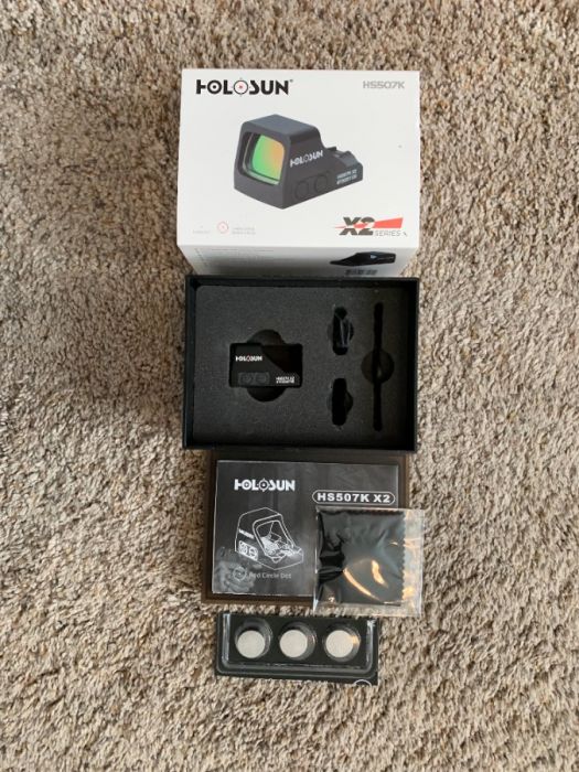 WTS: Holosun 507k w/Extras