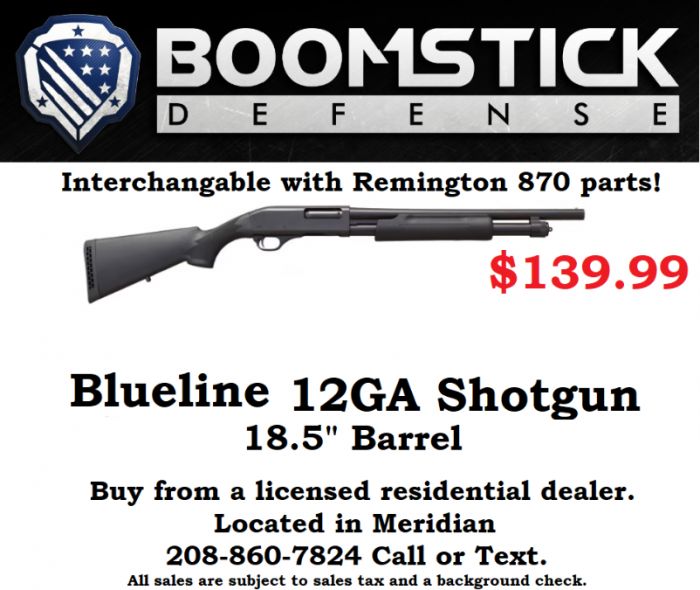 **New** Blue Line 12GA Below Dealer Cost! $139.99