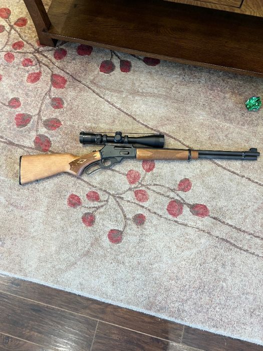 30-30 Marlin rifle with Vortex Scope