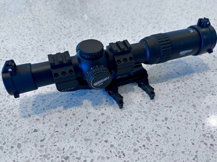 Vortex Strike Eagle 1-6x w/ Burris Pepr QD Mount 