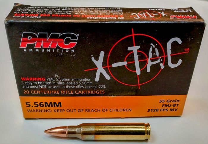 PMC X-TAC X193 5.56MM 55 GR 1000 ROUND CASE