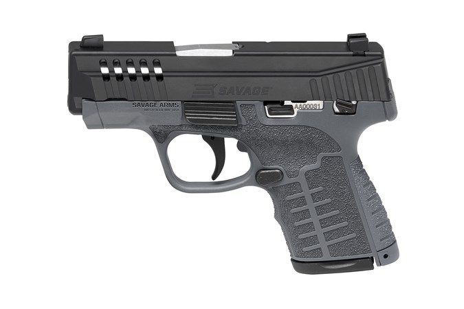 Savage Stance 9MM Compact Gray Night Sights 8+1 MS