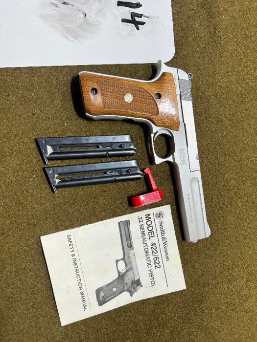 Smith &amp; Wesson 622 with threaded barrel - $350