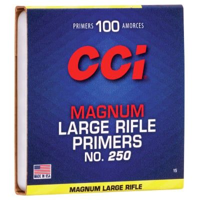 CCI 250 Large Rifle Magnum Primers