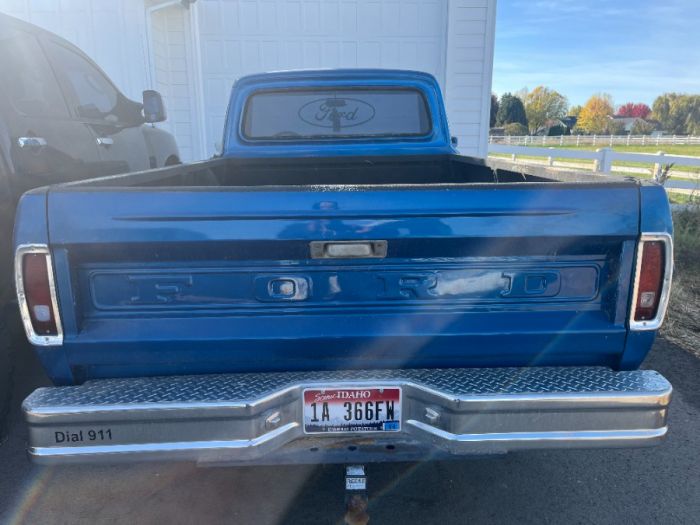 1967 Ford F250 Truck $10,000