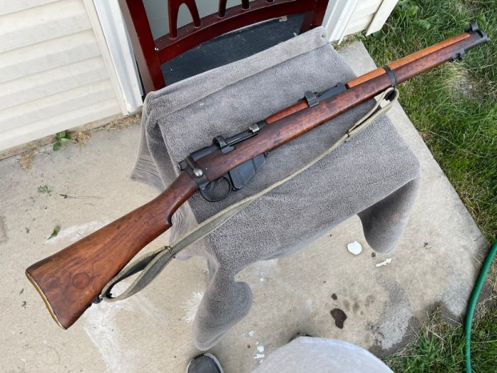 British SMLE Lee Enfield #3 1918 WW1 WARRIOR! nice