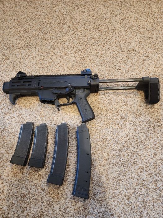 Cz scorpion fake osprey suppressor model