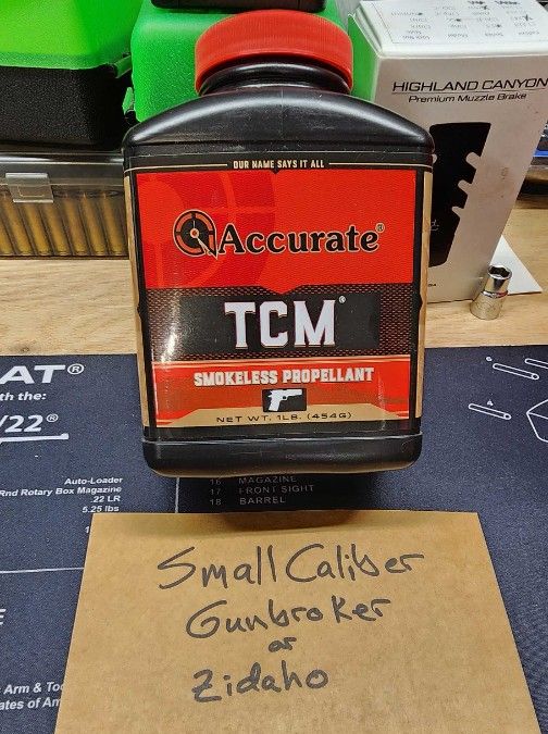 Accurate TCM Smokeless Powder