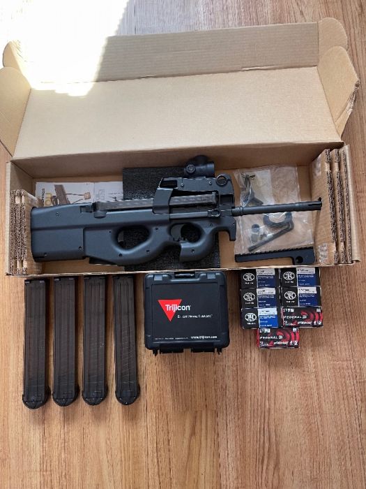 FN PS90 WITH EXTRAS!!! Trijicon MRO 
