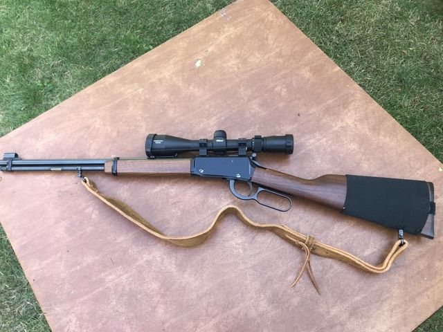 Henry 22LR Lever Action Carbine. 