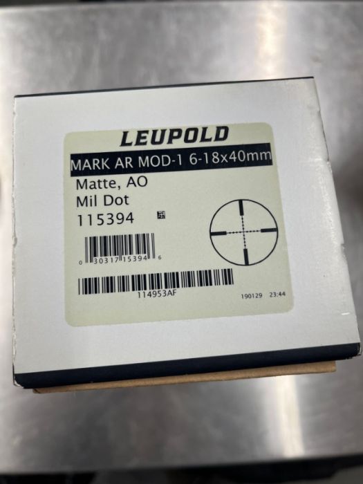 Leupold Mark AR Mod-1 6-18 x 40 Mil Dot
