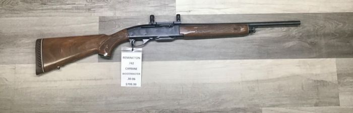 REMINGTON MODEL 742 CARBINE WOOD MASTER .30-06 