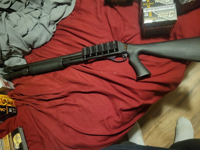 Tactical Remington 870 12 gauge