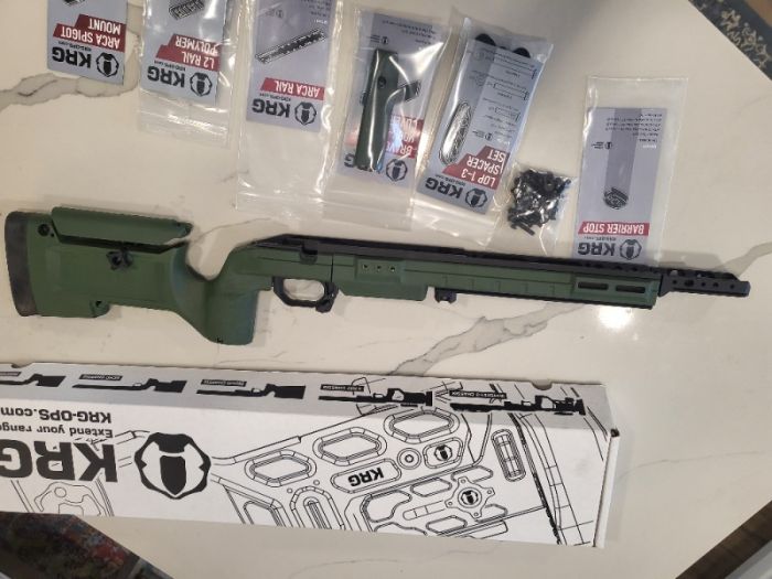 Krg chassis for remington 700 SA new with accessor