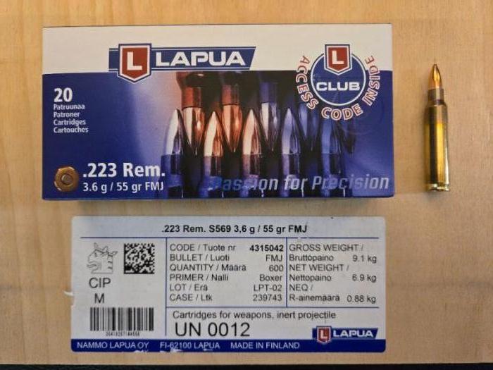 Lapua .223 Remington 55 grain FMG/ 600 Rnds. *$750