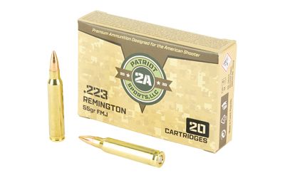 Patriot Sports 223rem 55gr FMJ 1000rds