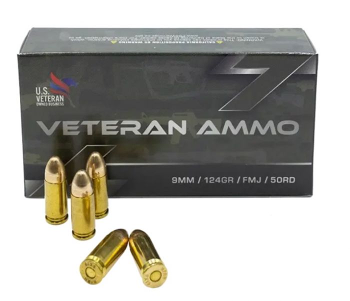 Veteran 9mm brass. $125 / 500 Rnds w/ ammo can🇺🇸