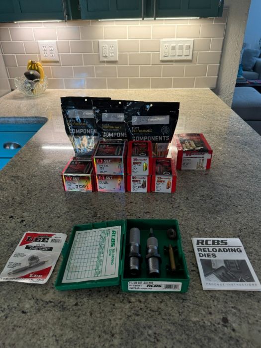 270 WIN Reloading Components - Brass and Bullets