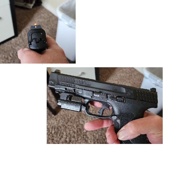 Like New/Unfired 4.6&quot; M&amp;P 10mm w/upgrades