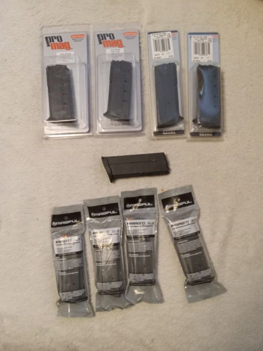 PROMAG FN 57 and  MAGPUL PMAG17 GL9 mags