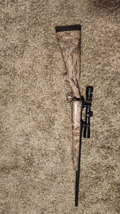 Savage model 11 w/ bull barrell