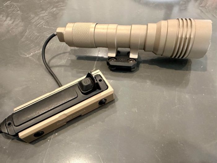 Streamlight HLX w/ Cloud Defensive Switch Mount