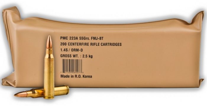 PMC Bronze .223rem 55gr FMJ 200rd Battle Pack