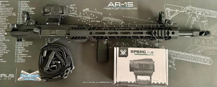 PSA 16” 556 AR15 Upper w/ SPARC Solar &amp; Extras