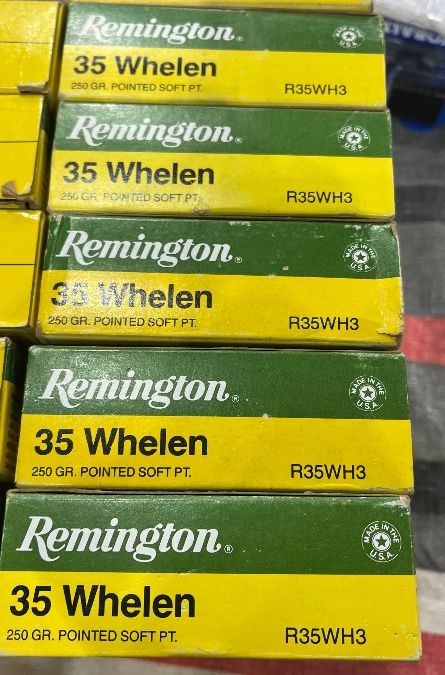 35 WHELEN AMMO Remington 250 grain PSP TRADE