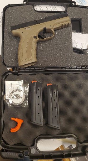 Caracal USA Enhanced F 2-tone 9mm pistol