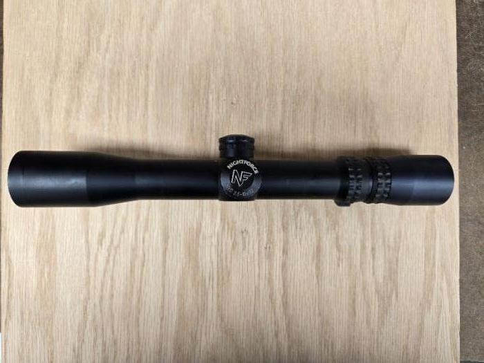 Nightforce NXS 2.5-10 X 32 #C471 MIL DOT Reticle