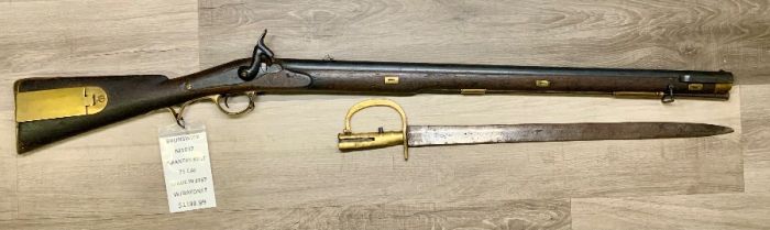 BRUNSWICK M1837 INFANTRY RIFLE 75 CAL