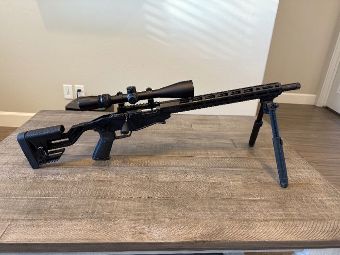 Ruger precision 22lr with scope and bipod 