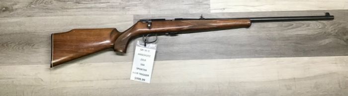 SAVAGE ANSCHUTZ 164 SPORTER 22 LR WITH A HAIR TRIG