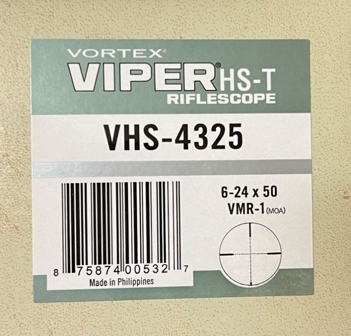 Vortex HS-T 6 - 24 x 50 VHS-4325. MOA