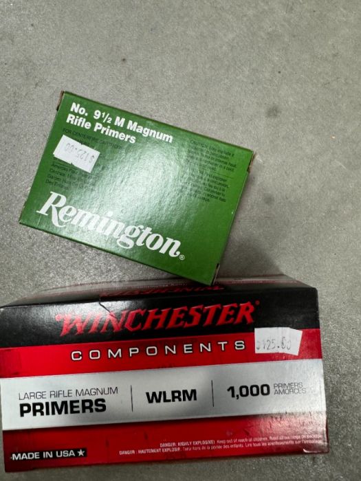 CCI Large Rifle Primers (and others)