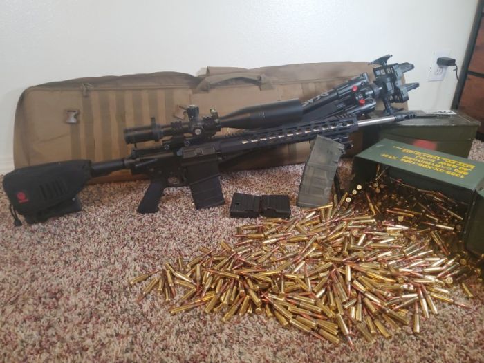 6.5 creedmoor shooter&#039;s package with 709 rounds