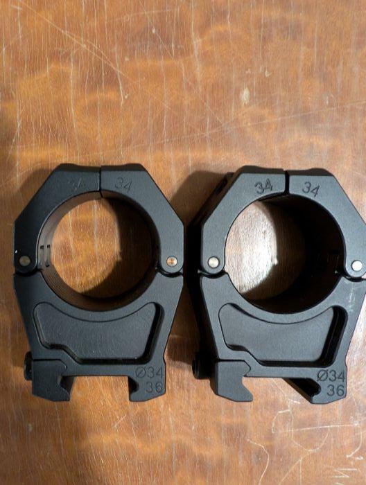 American Rifle company M10 34mm scope rings