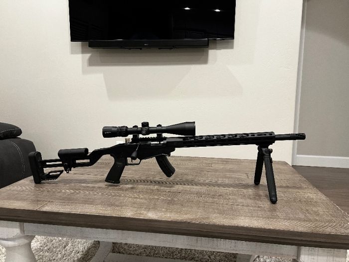 Ruger precision 22lr with scope and bipod 