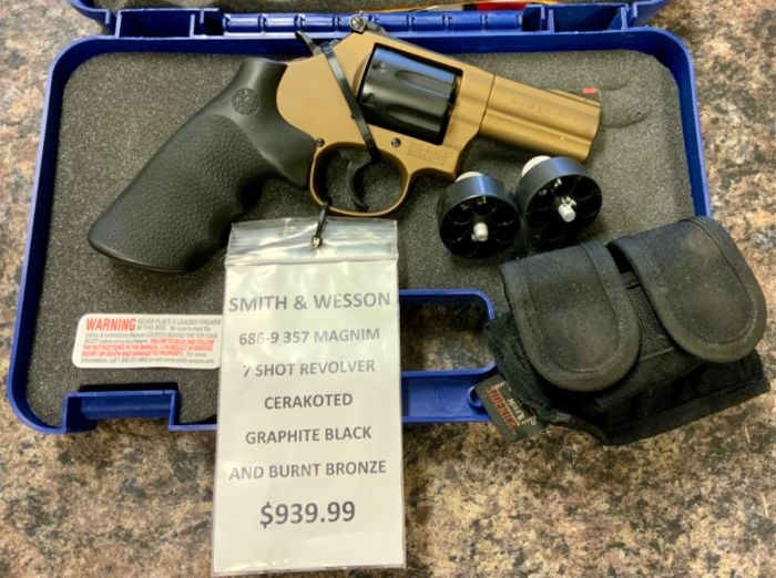 SMITH AND WESSON 686-9 357 MAGNUM