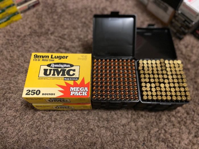 9mm factory fmj ammo